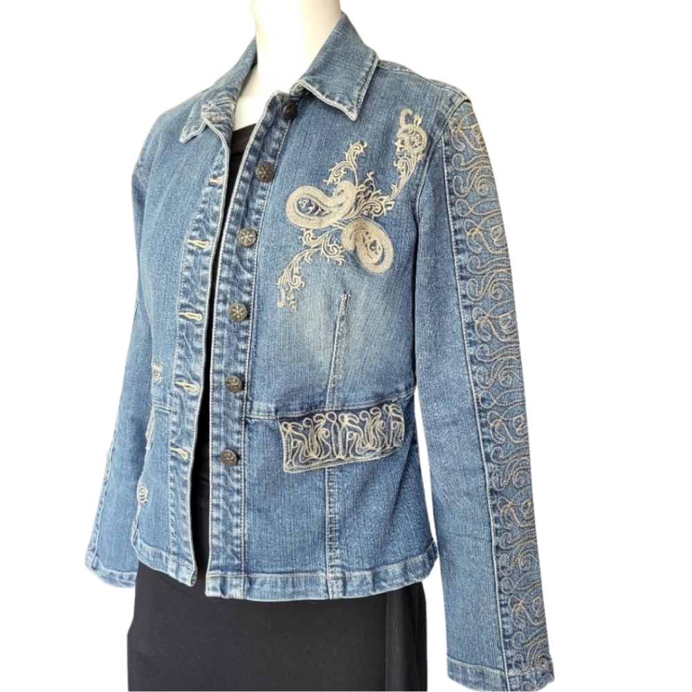"Live a Little" Jean Jacket